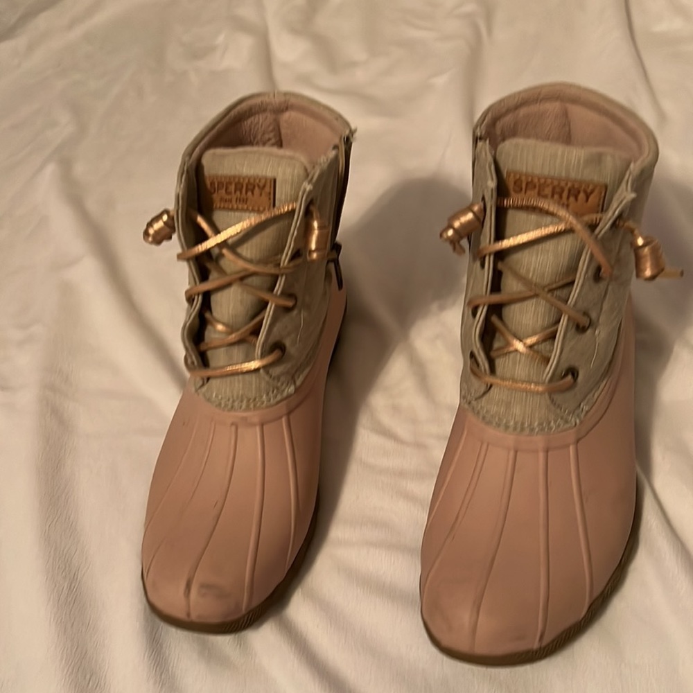 Waterproof Blush Sperry Boots - image 5